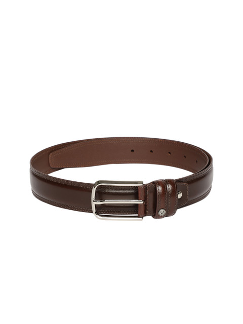 

Allen Solly Men Brown Solid Leather Belt