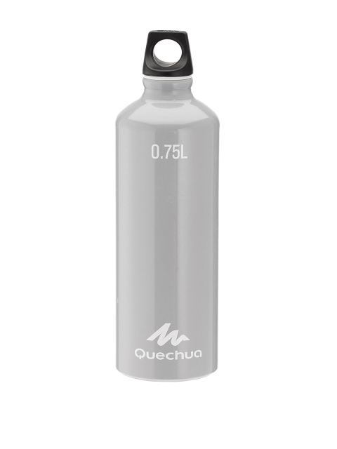 

Quechua By Decathlon Grey 100 Aluminium Hiking Water Bottle with Screw Top, Na