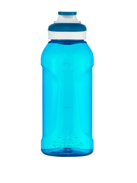 

Quechua By Decathlon Blue Quick-Open Plastic Tritan Hiking Flask