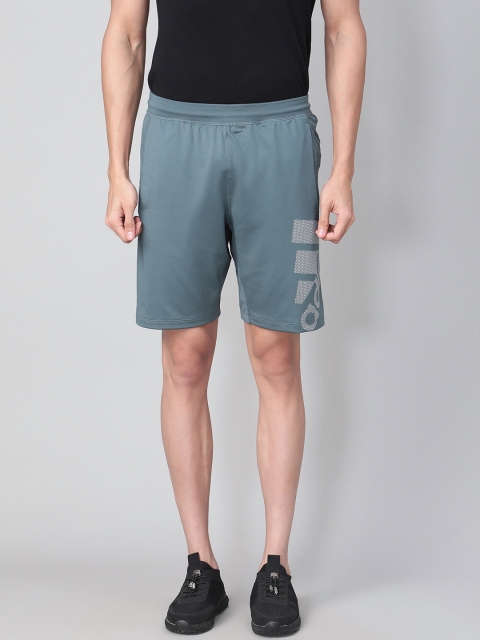 

ADIDAS Men Blue 4K Graphic Badge of Sport Printed Detail Training Shorts