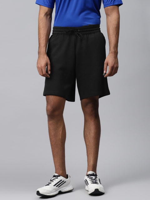 

ADIDAS Men Black Solid Sport Inspired MHS Training Shorts