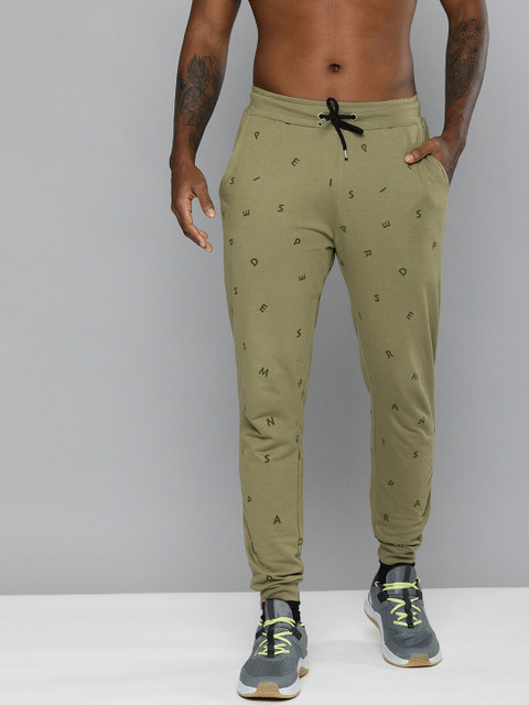 

Kook N Keech Marvel Men Olive Green Cotton Spiderman Print Joggers