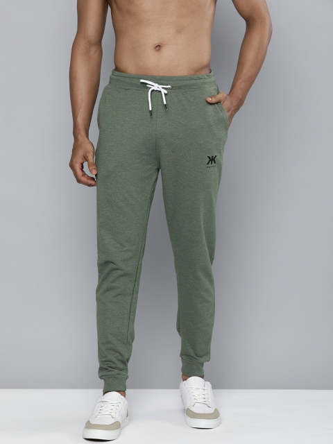 

Kook N Keech Men Olive Green Solid Joggers