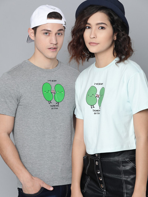 

Kook N Keech Women Sea Green Printed Round Neck T-shirt
