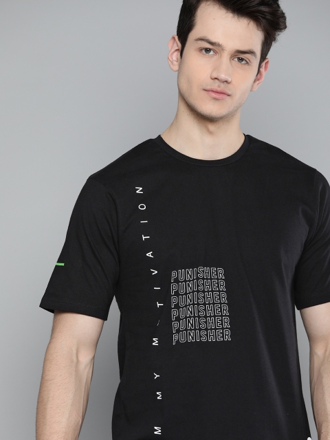 

Kook N Keech Marvel Men Black & White Pure Cotton Printed Round Neck T-shirt