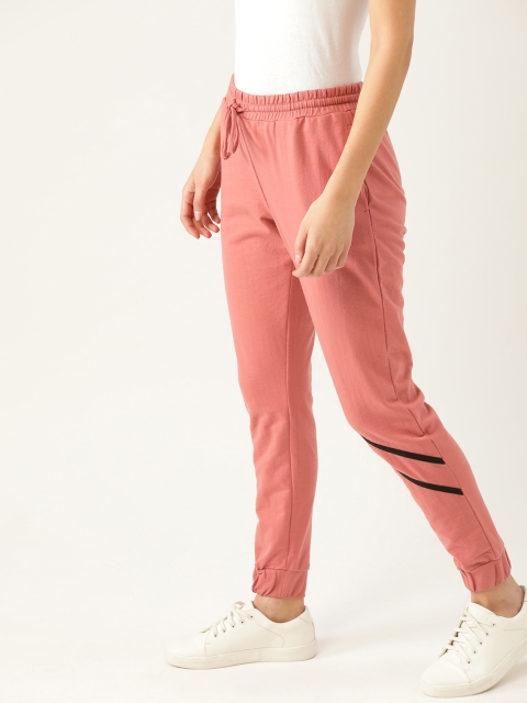 

Dressberry Women Pink Solid Jogger