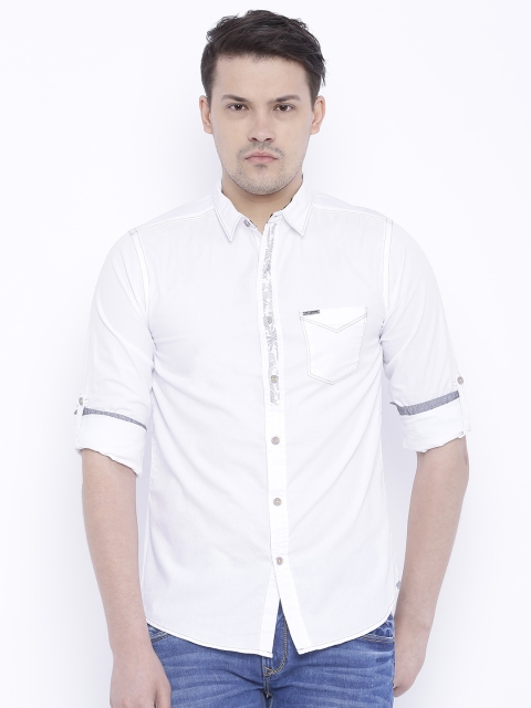 

SPYKAR White Casual Shirt