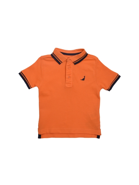 

mothercare Boys Orange Polo T-shirt