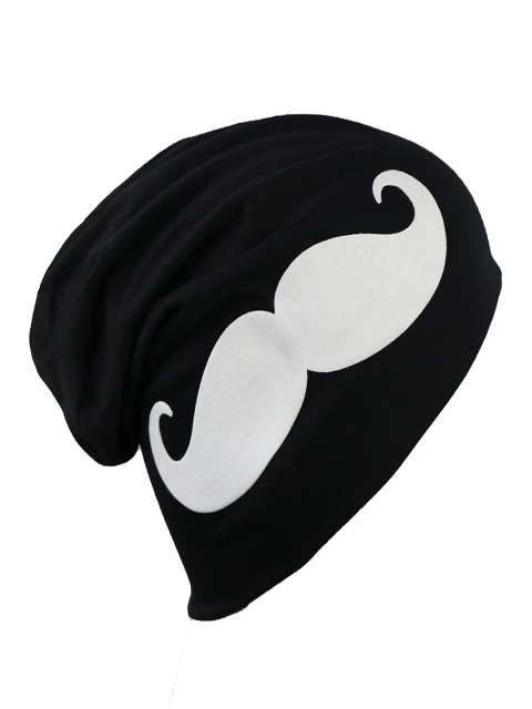 

Bunnywave Unisex Black Self Design Beanie
