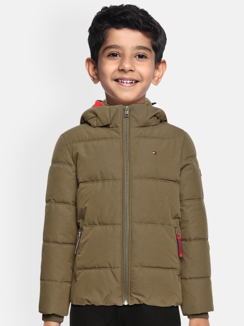 

Tommy Hilfiger Boys Khaki Essential Padded Jacket