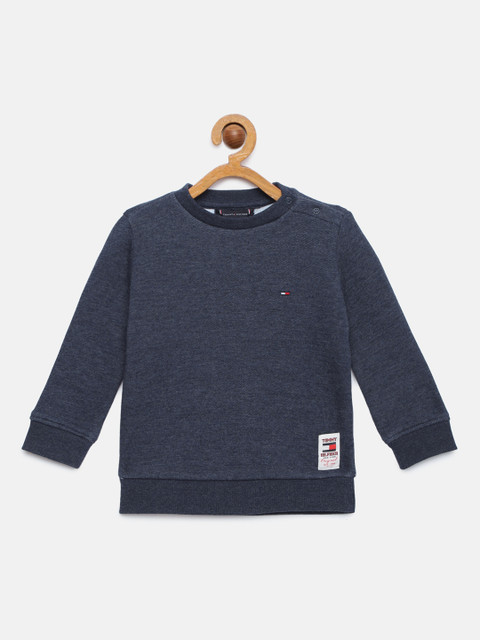 

Tommy Hilfiger Boys Navy Blue Printed Sweatshirt