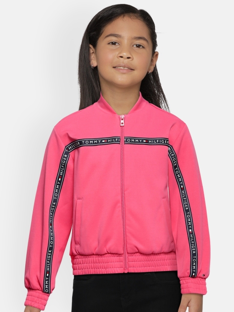 

Tommy Hilfiger Girls Pink Printed Sweatshirt