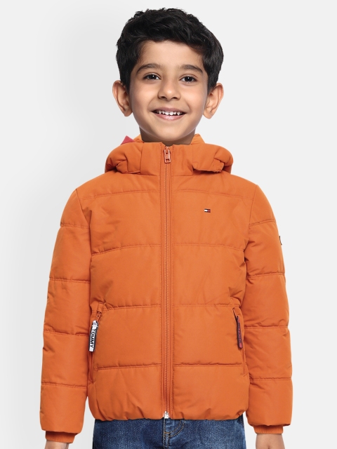 

Tommy Hilfiger Boys Orange Essential Padded Jacket