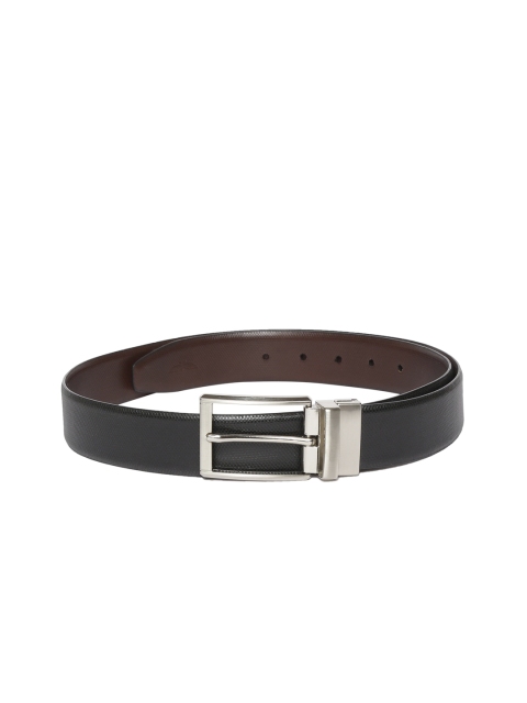 

Park Avenue Men Black & Brown Textured Reversible Leather Belt