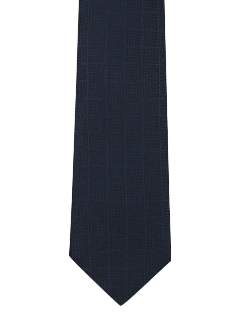

Park Avenue Navy Blue Woven Design Broad Tie