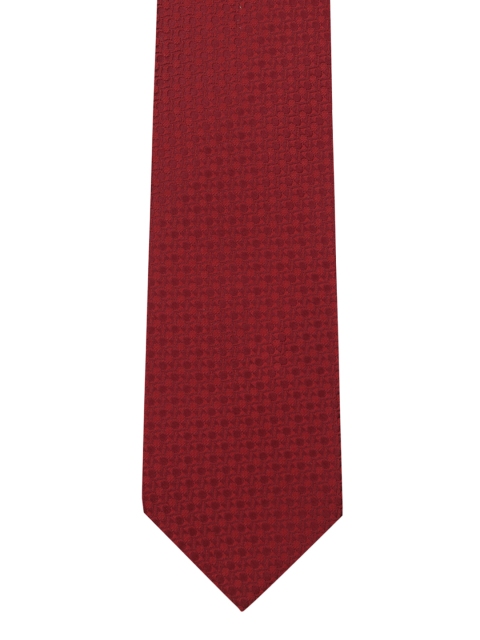 

Park Avenue Men Maroon Woven Design Broad Tie