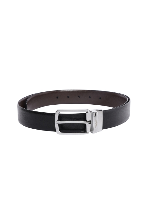 

Park Avenue Men Black & Brown Solid Reversible Leather Belt