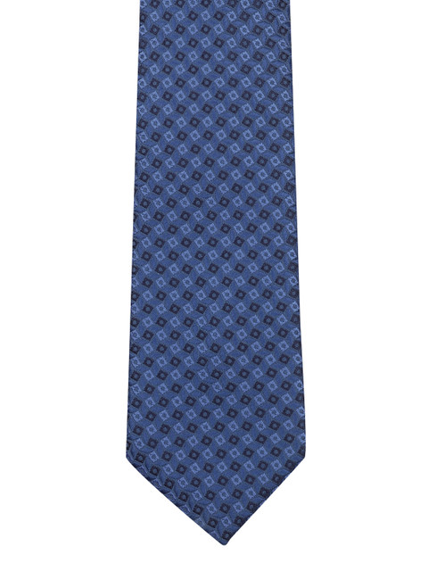 

Park Avenue Blue Woven Design Broad Tie