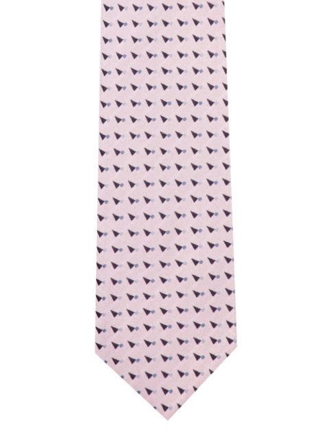 

Park Avenue Cream-Coloured & Black Woven Design Broad Tie