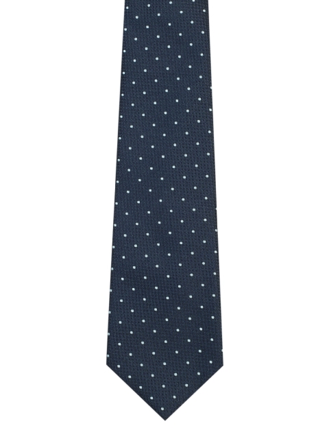 

Park Avenue Men Navy Blue Woven Design Broad Tie
