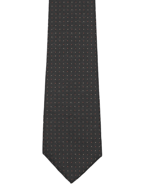 

Park Avenue Men Black Woven Design Broad Tie