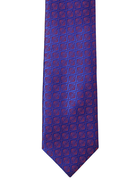 

Park Avenue Men Blue Woven Design Broad Tie