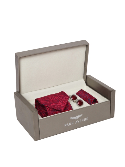 

Park Avenue Men Accessory Gift Set, Red