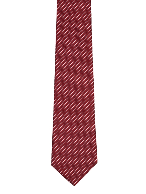

Park Avenue Maroon Woven Design Broad Tie