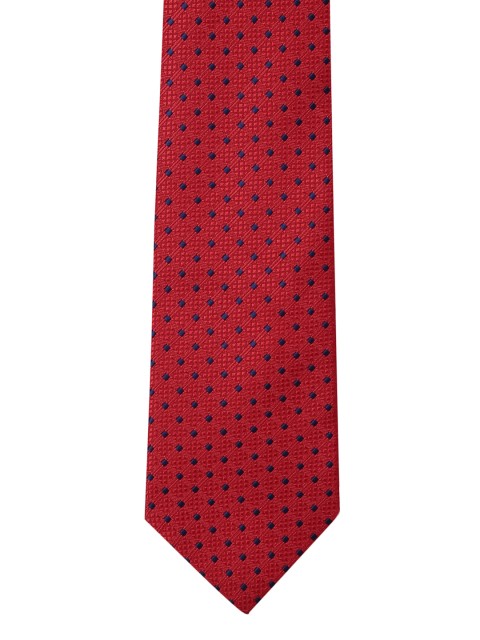 

Park Avenue Men Red Woven Design Broad Tie