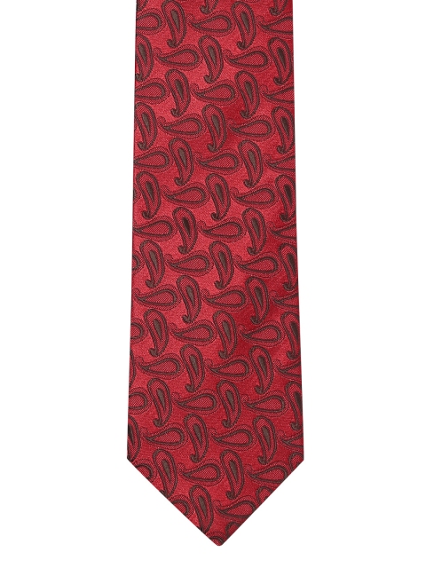 

Park Avenue Men Maroon Woven Design Broad Tie