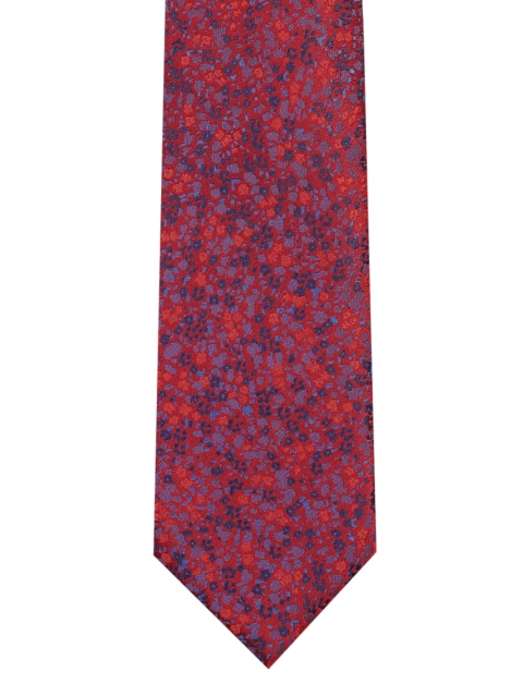 

Park Avenue Red & Blue Woven Design Broad Tie