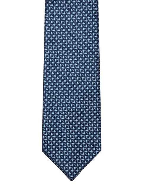 

Park Avenue Men Blue & White Woven Design Broad Tie