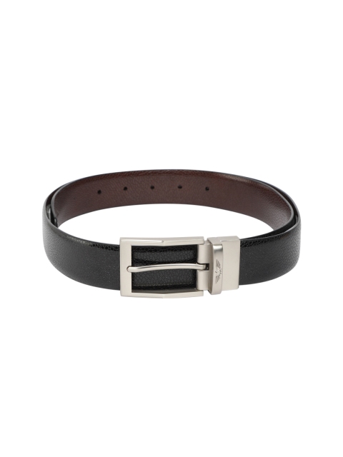 

Park Avenue Men Black & Brown Solid Reversible Leather Belt