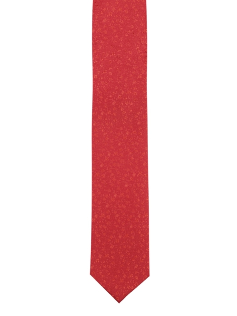

Park Avenue Men Red Solid Broad Tie
