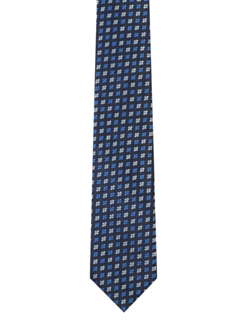 

Park Avenue Men Blue Woven Design Symphony Broad Tie