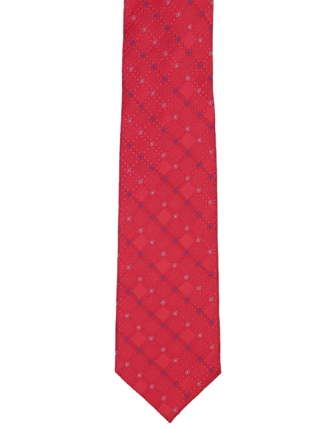 

Park Avenue Red & Blue Woven Design Broad Tie