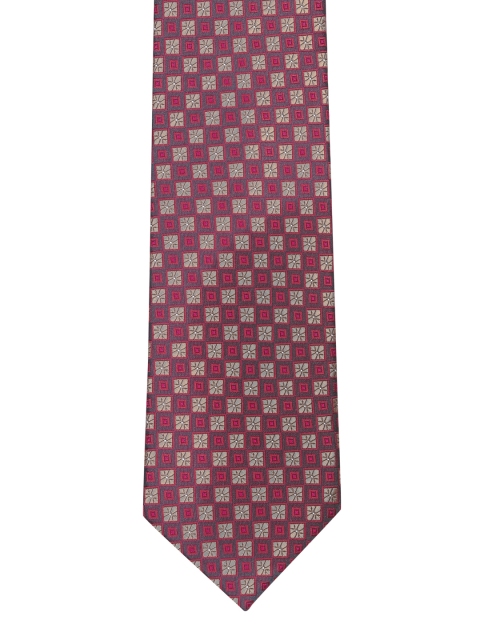 

Park Avenue Brown & Orange Woven Design Broad Tie