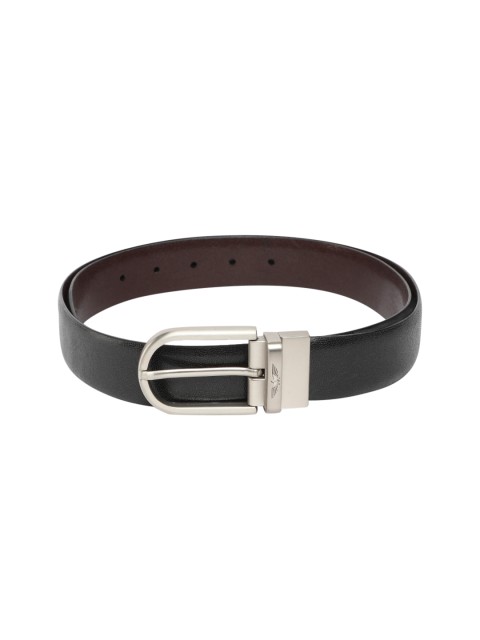 

Park Avenue Men Black & Brown Solid Reversible Leather Belt