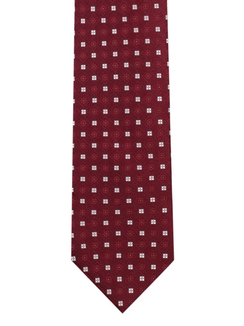 

Park Avenue Men Maroon Woven Design Broad Tie