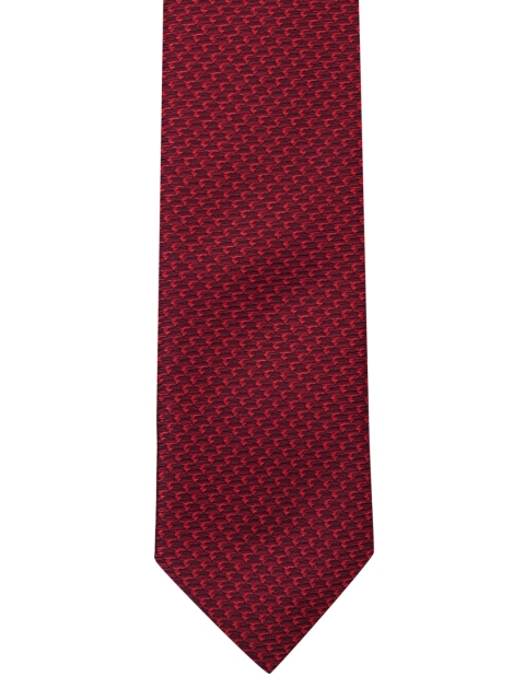 

Park Avenue Men Maroon Woven Design Broad Tie