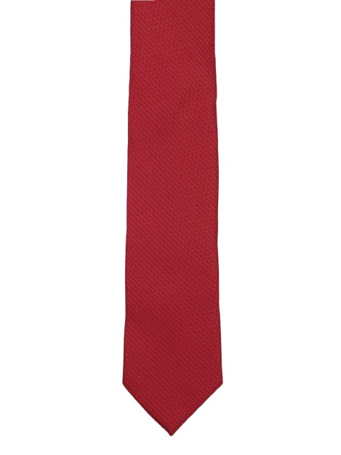 

Park Avenue Men Red Solid Broad Tie