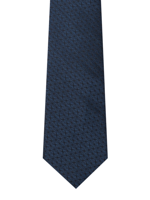

Park Avenue Navy Blue Woven Design Broad Tie