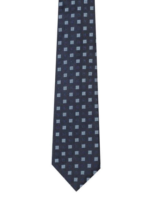 

Park Avenue Men Navy Blue Woven Design Broad Tie