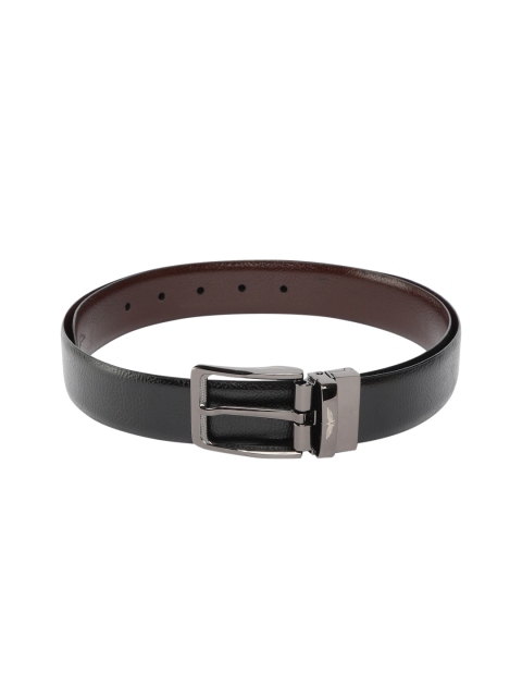

Park Avenue Men Black & Brown Solid Reversible Leather Belt