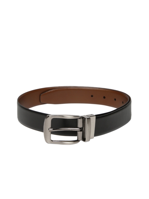 

Park Avenue Men Black & Brown Solid Reversible Leather Belt
