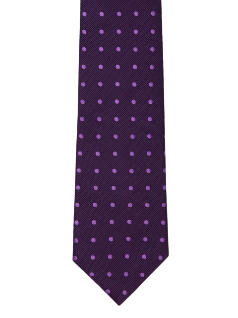 

Park Avenue Men Violet Woven Design Broad Tie