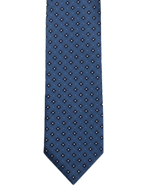 

Park Avenue Blue Woven Design Broad Tie
