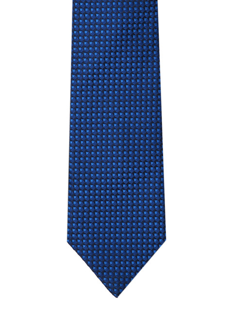 

Park Avenue Blue Woven Design Broad Tie