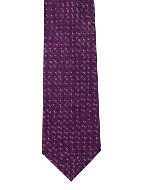 

Park Avenue Men Dark Violet Woven Design Broad Tie