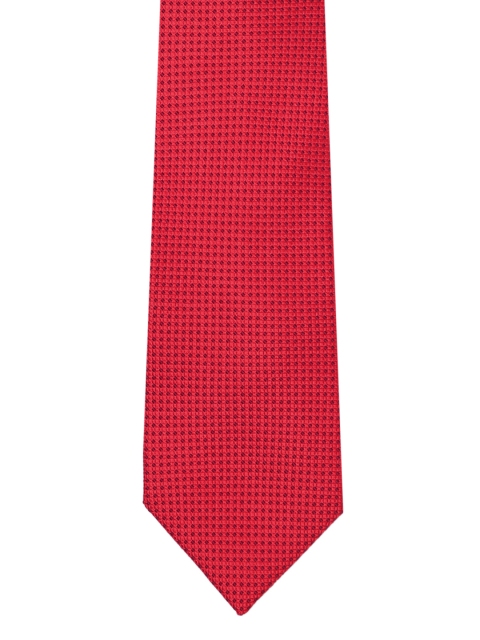 

Park Avenue Red & Black Woven Design Broad Tie